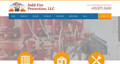 Desktop Screenshot of juddfire.com